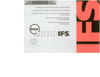 Bowers & Wilkins 2000-IFS-Owner-Manual-0